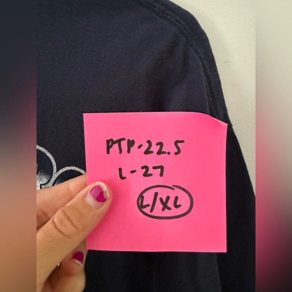 VTG Gettysburg Bike Rally Eagle Graphic T-shirt Wildlife Navy Blue Size L XL 🦅 - Picture 7 of 7